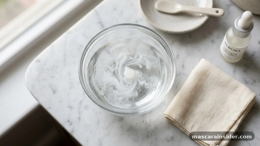 The Role of Emulsification - how to get waterproof mascara off with water