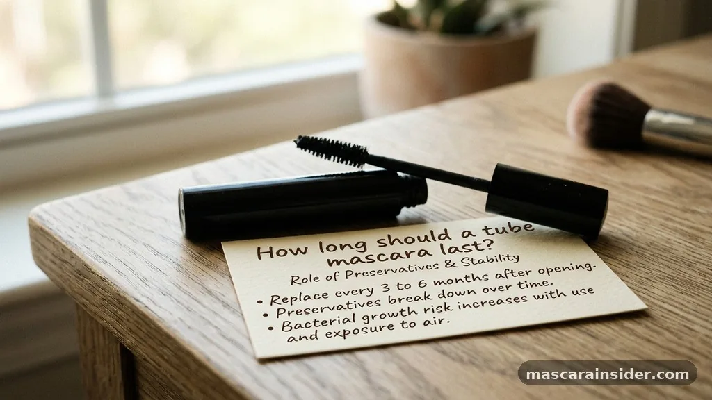 The Role of Preservatives and Stability - how long should a tube of mascara last