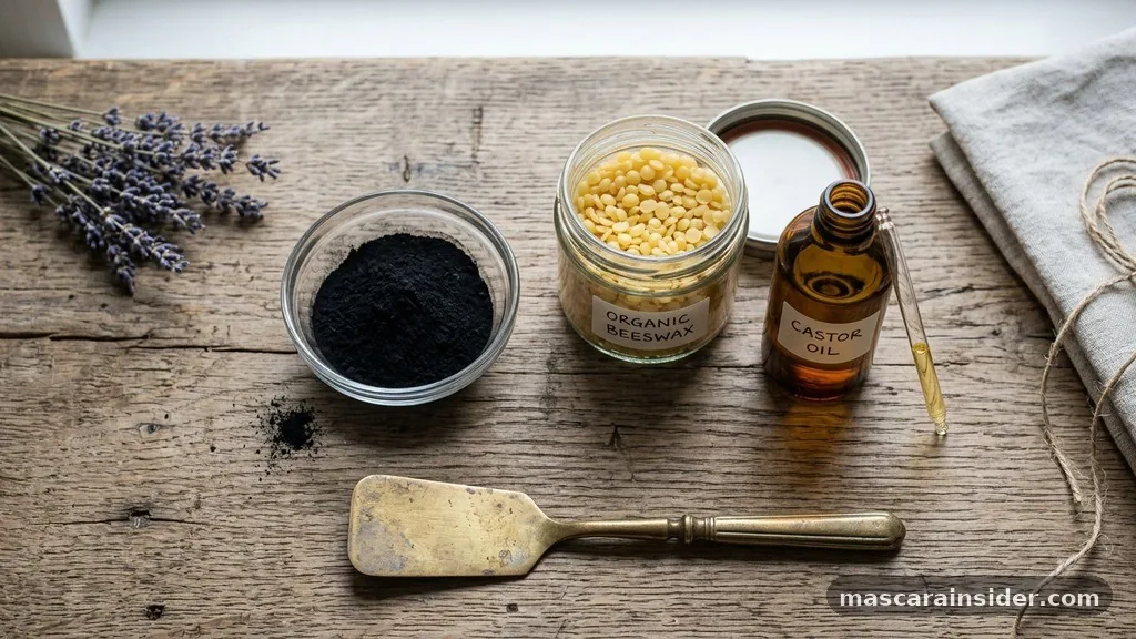 Understanding the Core Components of Mascara - how to make your own mascara