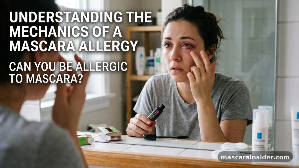 Understanding the Mechanics of a Mascara Allergy - can you be allergic to mascara