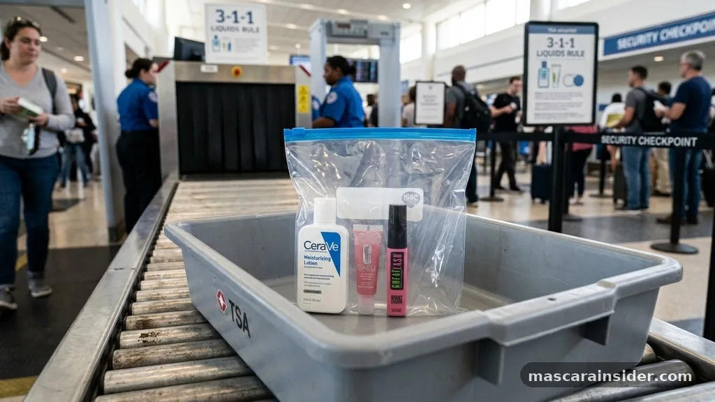 Understanding the TSA 3-1-1 Rule for Cosmetics - does mascara count as a liquid tsa
