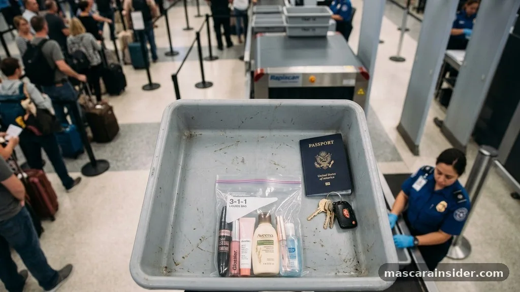 Understanding TSA Liquid Rules for Cosmetics - can you take mascara on a plane