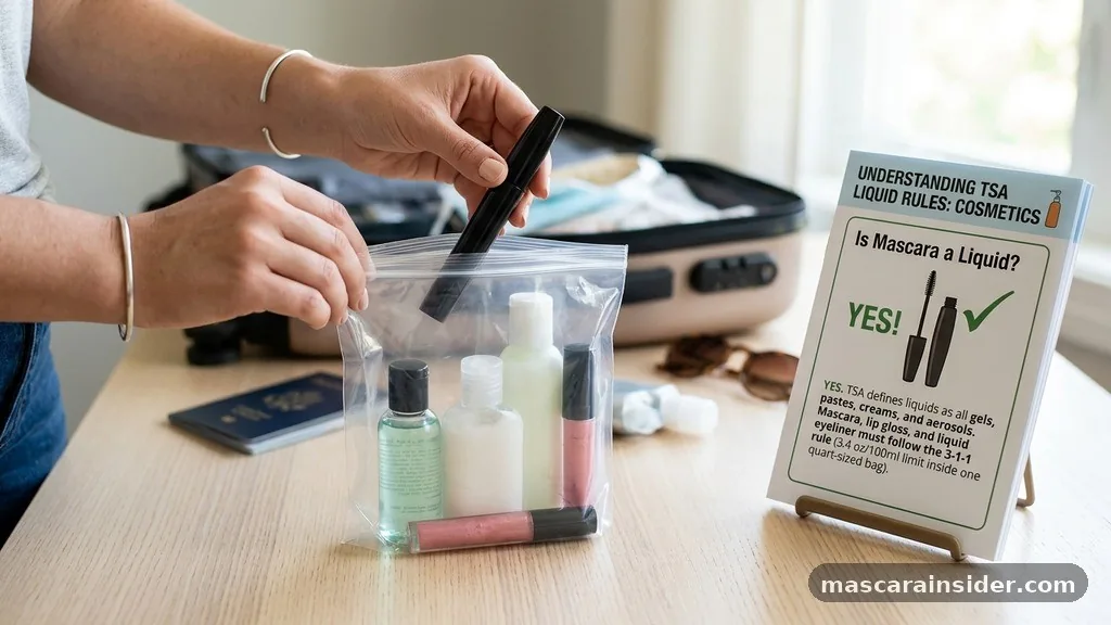 Understanding TSA Liquid Rules for Cosmetics - is mascara liquid tsa