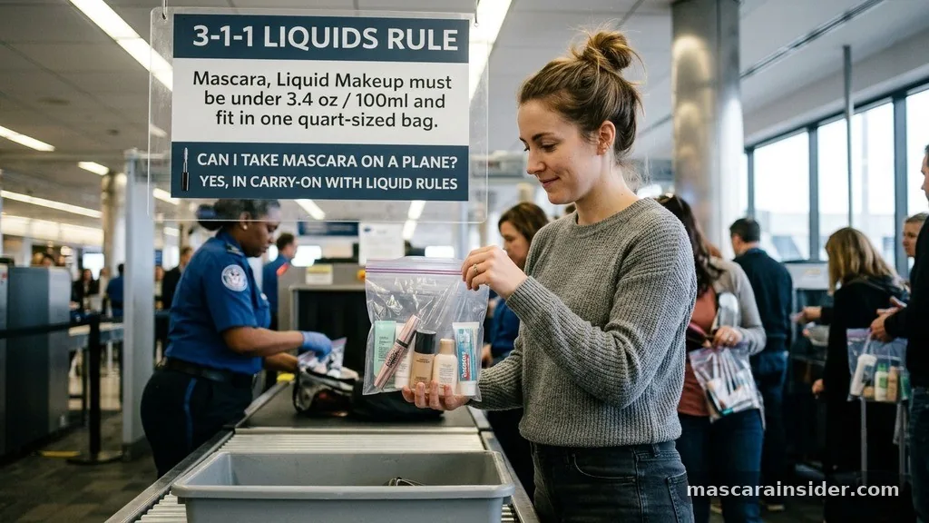 Understanding TSA Liquid Rules for Makeup - can i take mascara on a plane