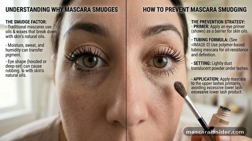 Understanding Why Mascara Smudges - how to prevent mascara from smudging