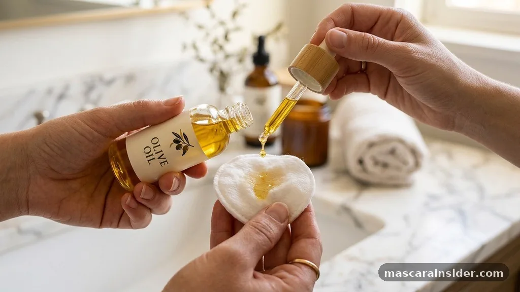 Utilizing Household Oils for Effective Removal - how to take off mascara without makeup remover