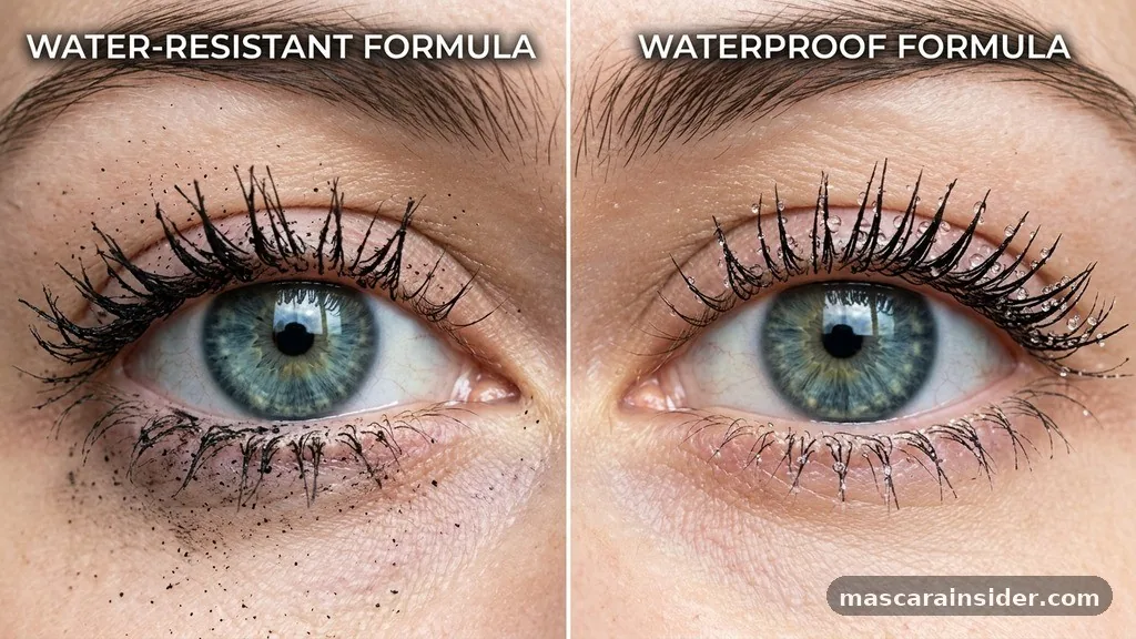 Waterproof vs. Water-Resistant Formulas - why does my mascara smear under my eyes