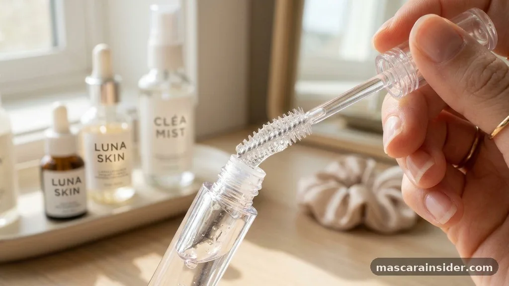 what is clear mascara for