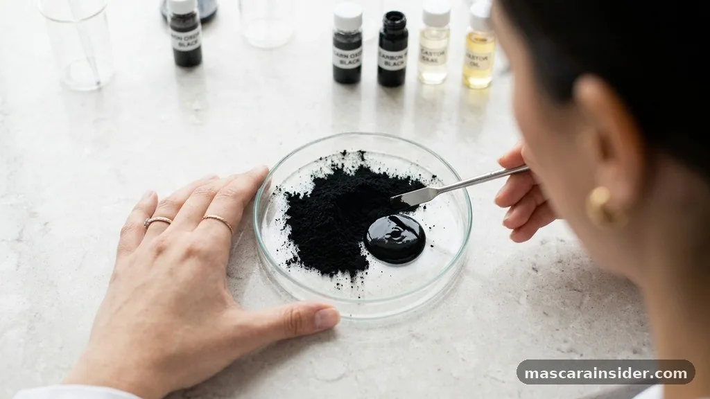 what is in mascara