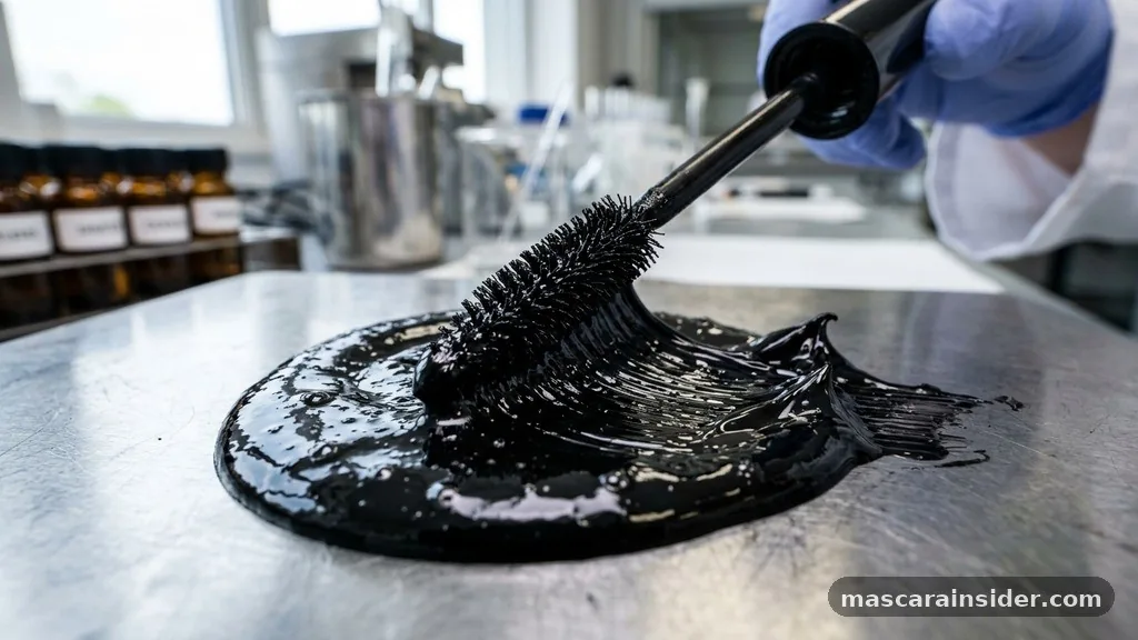 what is mascara made out of