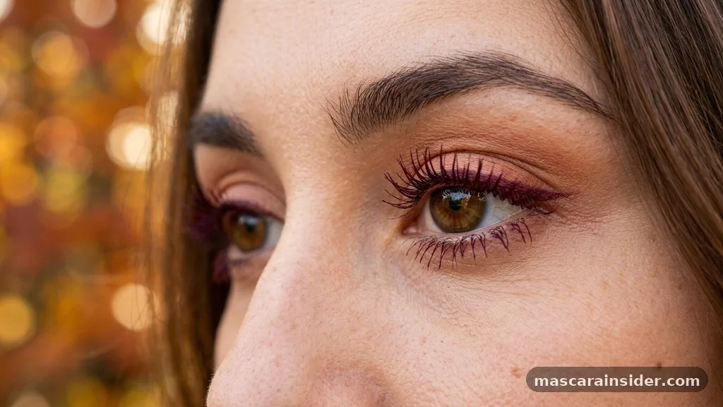 Why Burgundy Mascara Works for Everyone - what color mascara should i use
