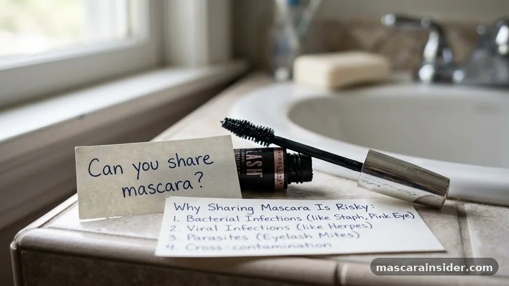 Why Sharing Mascara Is Risky - can you share mascara