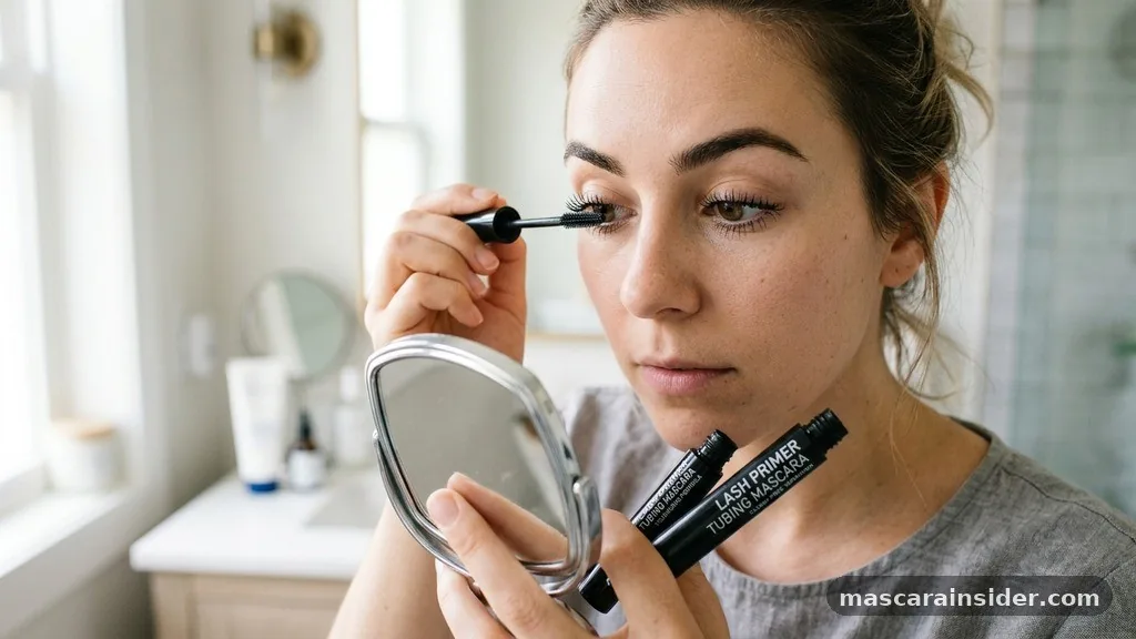 Avoiding Clumps and Ensuring Lash Separation - can you use lash primer with tubing mascara