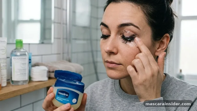 can vaseline take off waterproof mascara