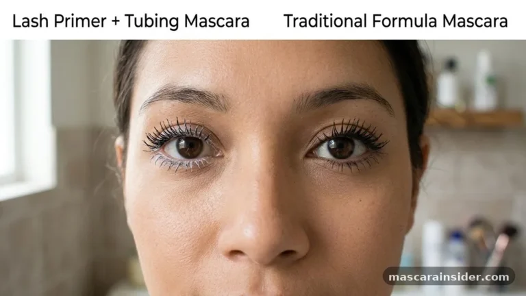 can you use lash primer with tubing mascara