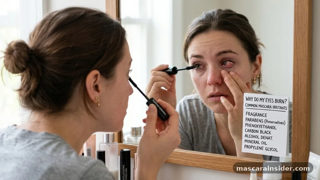 Common Chemical Irritants in Mascara - why do my eyes burn when i wear mascara