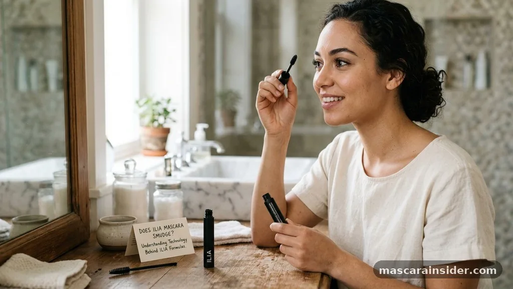 does ilia mascara smudge