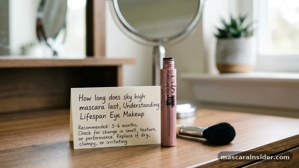 how long does sky high mascara last