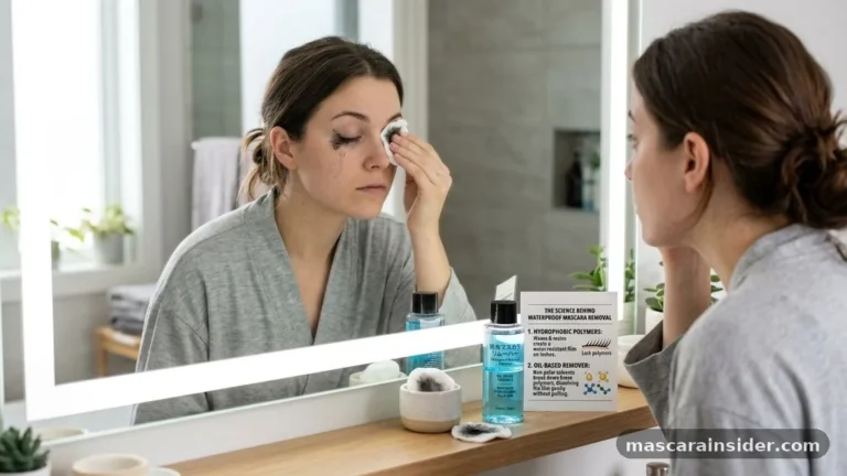 how to clean off waterproof mascara
