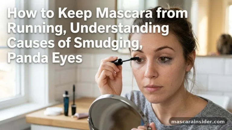 how to keep mascara from running