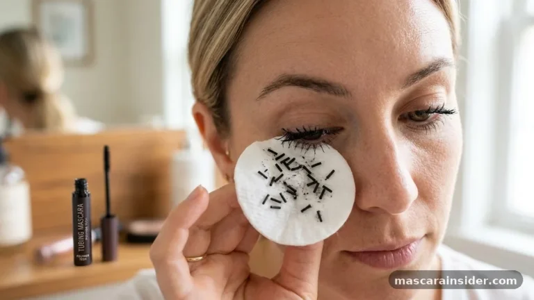 how to know if mascara is tubing