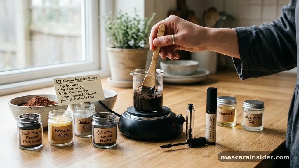 how to make diy mascara