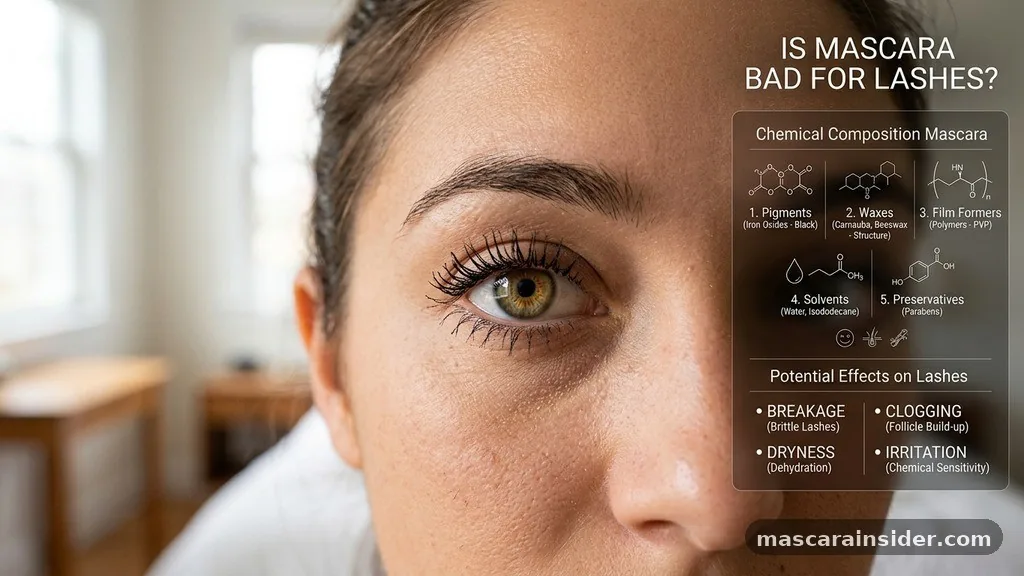 is mascara bad for lashes