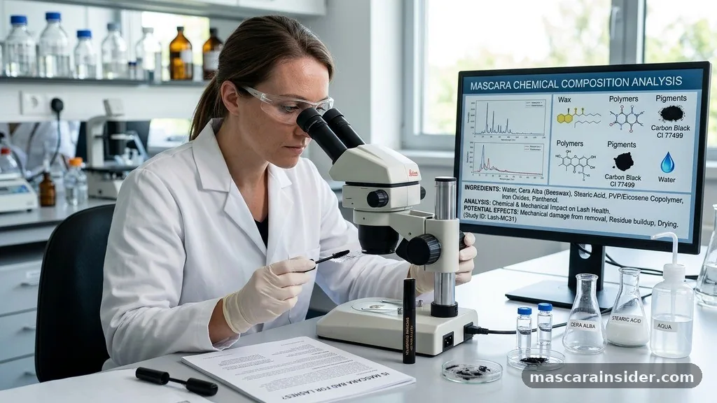 The Chemical Composition of Mascara Ingredients - is mascara bad for lashes