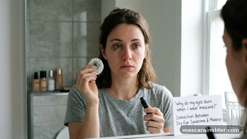 The Connection Between Dry Eye Syndrome and Makeup - why do my eyes burn when i wear mascara