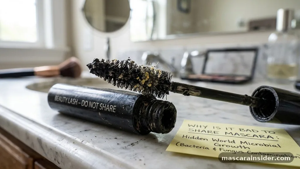 The Hidden World of Microbial Growth - why is it bad to share mascara