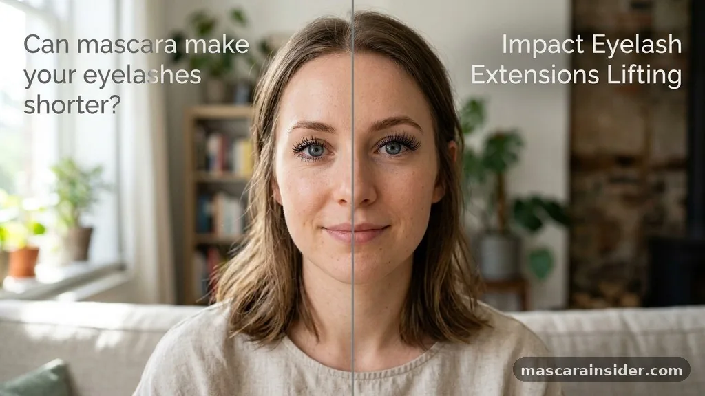 The Impact of Eyelash Extensions and Lifting - can mascara make your eyelashes shorter