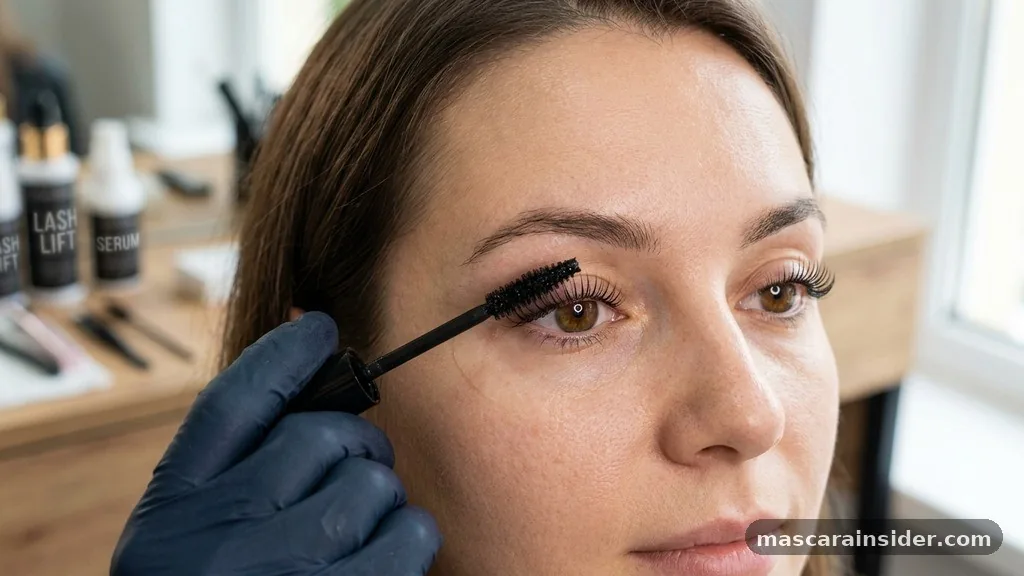 Understanding the Lash Lift Process - can you put on mascara with a lash lift